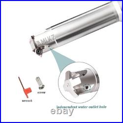 CNC Rod Thread Milling Cutter 15-50mm Deep Hole Slot Anti-Vibration Machining