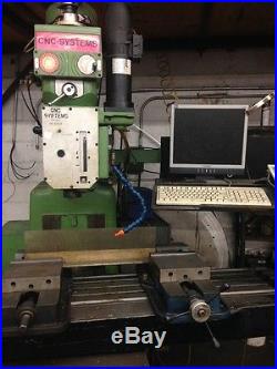 CNC Systems Centroid Control 3 Axis Vertical Mill Milling Machine