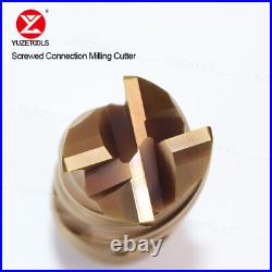 CNC Thread Milling Cutting Head Modular Connection Tool Heads with R Angle R0.5