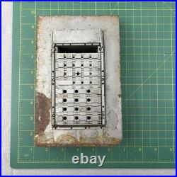 Calculator Injection Mold 420 SS 9 Inch By 3 Inch