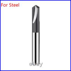 Carbide Chamfer End Mill 60/90/120° HRC58 2/3Flute Milling Cutter CNC Router Bit