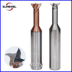 Carbide Dovetail Milling Cutter CNC Tool 30 45 60 Degree Machining Tool 6mm 8mm Carbide Dovetail Milling Cutter CNC Tool 30 45 60 Degree Machining Tool 6mm 8mm