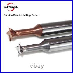 Carbide Dovetail Milling Cutter CNC Tool 30 45 60 Degree Machining Tool 6mm 8mm Carbide Dovetail Milling Cutter CNC Tool 30 45 60 Degree Machining Tool 6mm 8mm