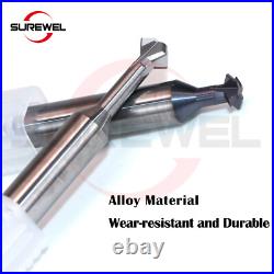 Carbide Dovetail Milling Cutter CNC Tool 60 90 120 Degree 4mm 6mm End mills