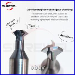 Carbide Dovetail Milling Cutter CNC Tool 60 90 120 Degree 4mm 6mm End mills