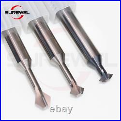 Carbide Dovetail Milling Cutter CNC Tool 60 90 120 Degree 4mm 6mm End mills
