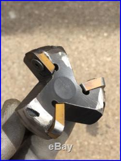 Carbide Insert Milling Face Fly Cutter 3/4 Shank 2 Diameter Bridgeport Machine