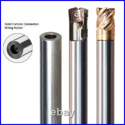 Carbide Modular Type Connection milling cutter holder Shock Resistant Tool Rod
