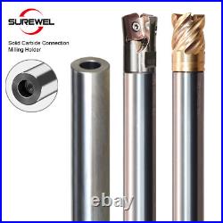 Carbide Modular Type Connection milling cutter holder Shock Resistant Tool Rod