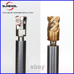 Carbide Modular Type Connection milling cutter holder Shock Resistant Tool Rod