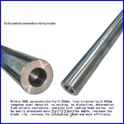 Carbide Modular Type Connection milling cutter holder Shock Resistant Tool Rod