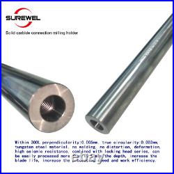 Carbide Modular Type Connection milling cutter holder Shock Resistant Tool Rod