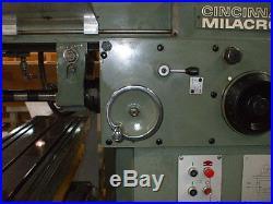 Cincinnati Milacron 207k horizontal milling machine with tooling