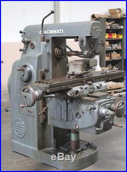 Cincinnati No. 2MI Horizontal Toolroom Milling Machine