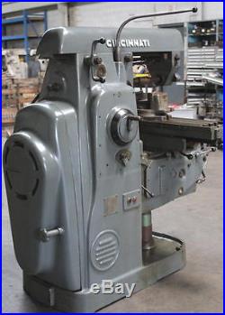 Cincinnati No. 2MI Horizontal Toolroom Milling Machine