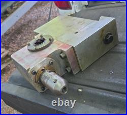 Cincinnatti 2 Horizontal Milling Machine Shop Made Side Slot Mill Arbor Adapter