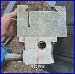 Cincinnatti 2 Horizontal Milling Machine Shop Made Side Slot Mill Arbor Adapter