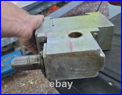 Cincinnatti 2 Horizontal Milling Machine Shop Made Side Slot Mill Arbor Adapter