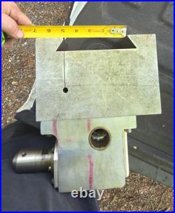 Cincinnatti 2 Horizontal Milling Machine Shop Made Side Slot Mill Arbor Adapter