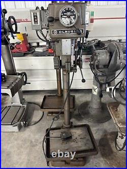 Clausing 1668 14 Variable Speed Floor Drill Press 3/4hp 330-4000 RPM 3 Phase Clausing 1668 14 Variable Speed Floor Drill Press 3/4hp 330-4000 RPM 3 Phase