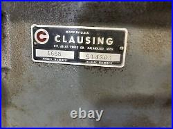 Clausing 1668 14 Variable Speed Floor Drill Press 3/4hp 330-4000 RPM 3 Phase Clausing 1668 14 Variable Speed Floor Drill Press 3/4hp 330-4000 RPM 3 Phase