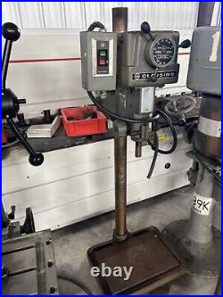 Clausing 16VT-1 14 Variable Speed Floor Drill Press 3/4hp 330-4000 RPM 3 Phase