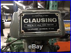 Clausing 8520 Milling Machine