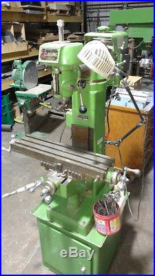 Clausing Vertical Milling Machine Model 8520 Used Green Manual included
