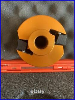 Cmt Orange Tools 692.078. 19/65 Multi Cutter Shaper Head With Knives