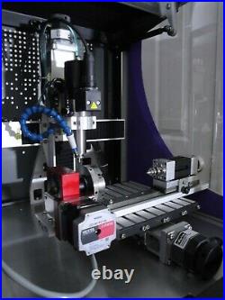 Cnc 4 Axis Milling Engraver Machine & Kavo Spindle Motor System