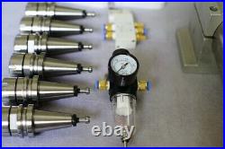 Combo ATC spindle motor NBT30 5kw 600rpm18krpm + VFD 220v out 380 + accessori