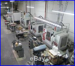 Complete CNC Machine Shop For Sale Haas VF2 VFOE VMC Mills Bridgeport Dake Saw
