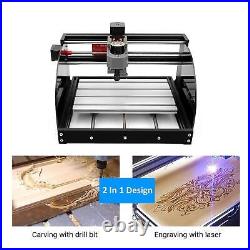 Control DIY Mini CNC Machine 3 Axis Pcb Milling Machine Wood Router Engraver