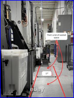 Coolant Filter Relocation Bracket For HAAS 55 & 95 Gallon Coolant Tank