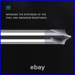 Corner Rounding End Mill R0.2-R8.0 Milling Cutter Tungsten Carbide Router Bit