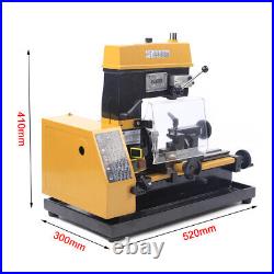 Ct125 Mini Electric Lathe Drilling Milling Machine 3 in 1 Metalworking Equipment