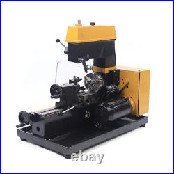 Ct125 Mini Electric Lathe Drilling Milling Machine 3 in 1 Metalworking Equipment