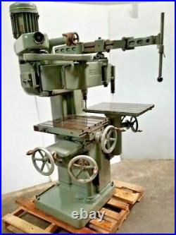 DECKEL Universal Pantograph Model KF1 Engraver Copy Mill Engraving Machine