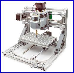 DIY CNC 3 Axis Engraver Machine PCB Milling Wood Carving Router Kit Arduino Grbl