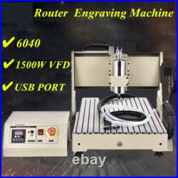 DIY CNC Router Engraver Milling Machine for PCB wood PVC acrylic crystal resin