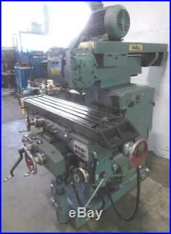 DOALL COMBINATION VERTICAL HORIZONTAL MILLING MACHINE No. FVH-205