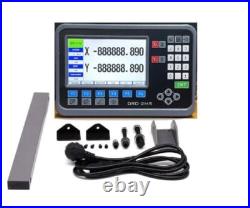 DRO 1um Linear Scale Digital Readout 2/3 Axis for Bridgeport Mill Lathe, US STOCK