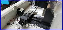 D&M4s / Sherline CNC Mill with Enclosure. #1 morse taper. 90VDC spindle SEE VIDEO