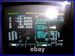 Daewoo Ace H-500 HMC, 1998 Chip Conveyor, Fanuc Control