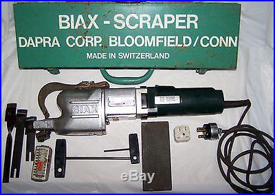 Dapra Biax-Scraper 7 ELM with Original Case AND Accesories. Runs Great