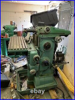 Deckel FP2 Milling Machine Missing R. Side And Rear Cover