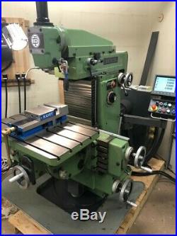Deckel FP2 mill, Universal Table, Heidenhain 6 axis DRO, excellent condition