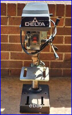 Delta 11-950 8 Bench Type Drill Press 5-Speed 115V / 1Ph / 1/4HP / 5.9AMPS USED