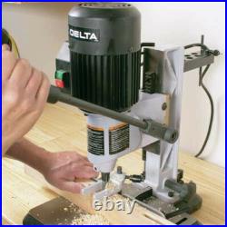 Delta 14-651 120V 0.5 HP Deluxe Mortiser Adjustable Height and Rotating Head New
