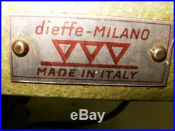 Dieffe Milano Table-top Horizontal Diamond Swiss Cut Milling Machine